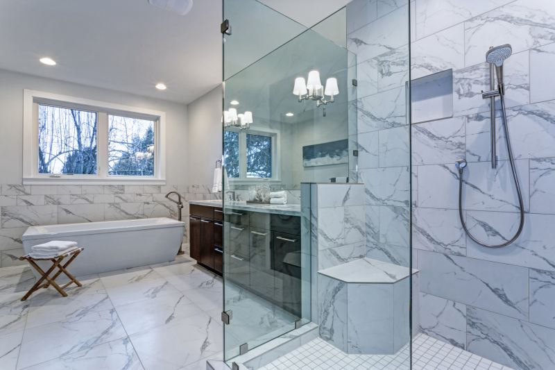 Luxury Master Bathroom Flooring